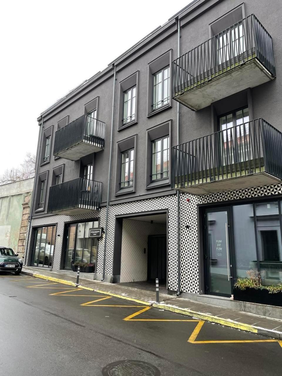Apartamento Subaciaus Studio In Old Town Vilna Exterior foto